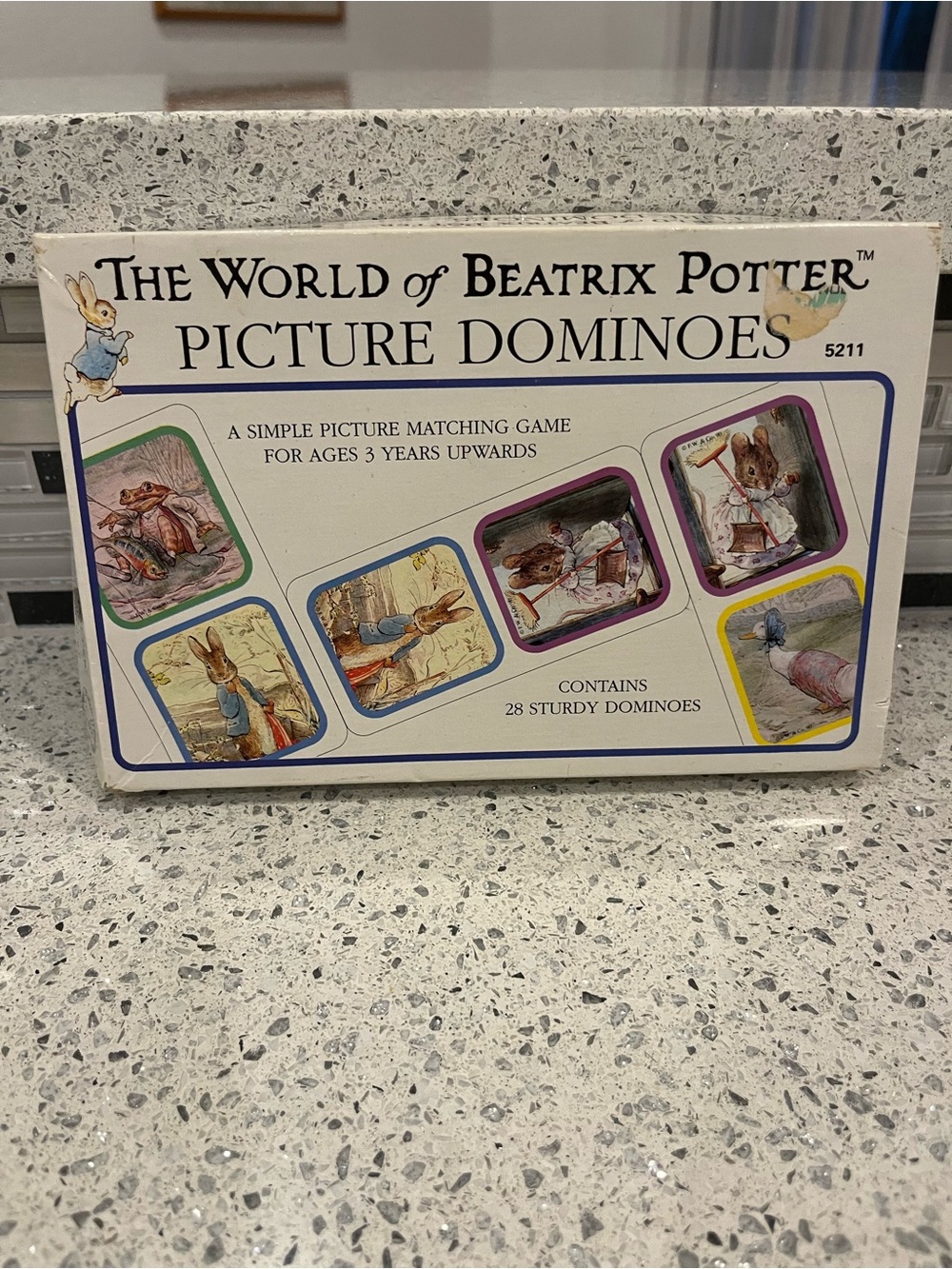 Vintage Beatrix Potter Picture Dominoes